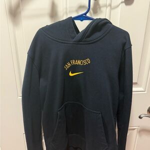 Nike NBA Golden State Warriors Basketball Hoodie Sweatshirt Youth Small